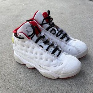Jordan White Red Black Retro Basketball Shoes